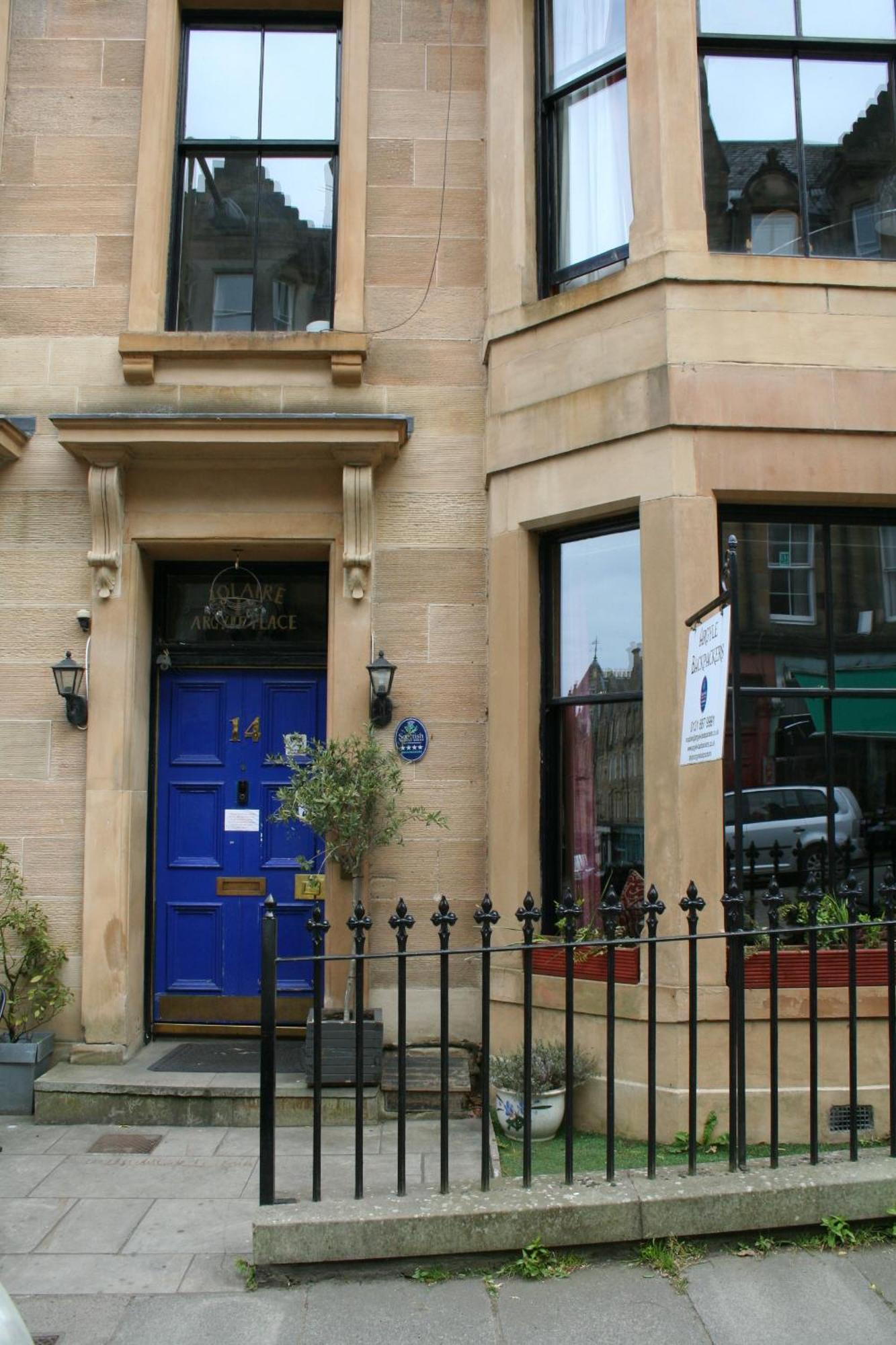 Hostel Argyle Backpackers Edinburgh Exteriér fotografie